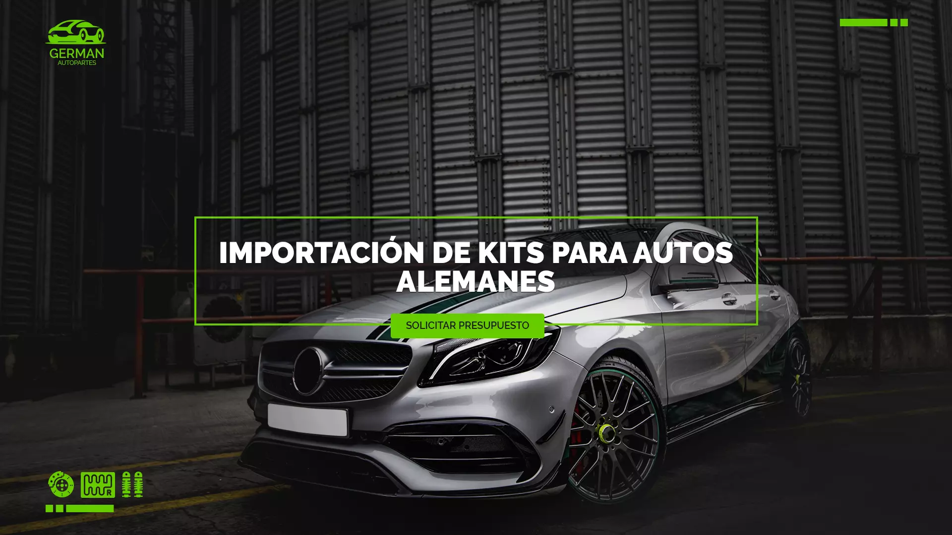 hero autopartes alemanas para el articulo de como que es crear un hero para tu página web